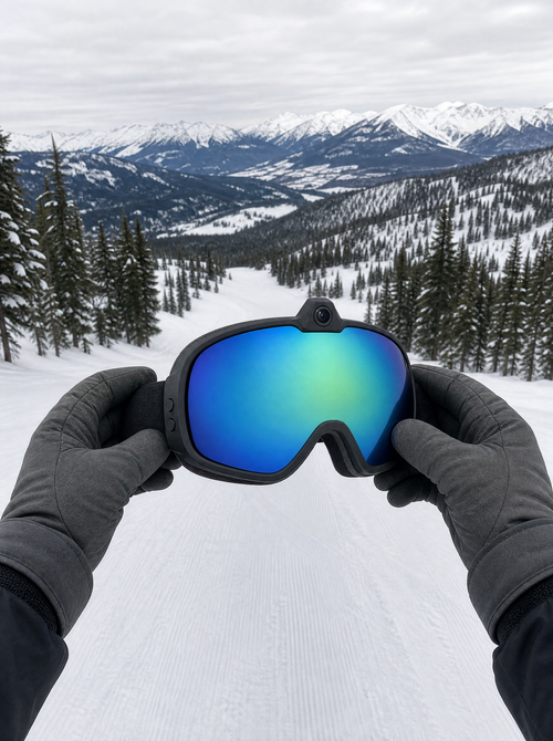 Powderkeep POV Camera Snow Goggles